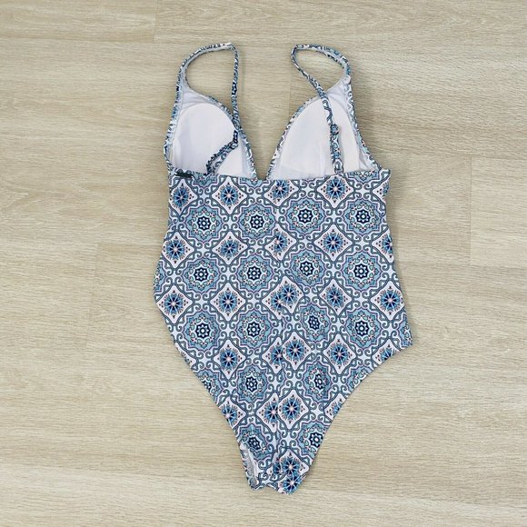 Billabong BNWT Medina One Piece Women's Swimsuit Size 10 Blue RRP $129 - Picture 7 of 9